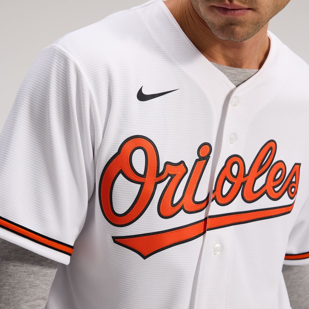Baltimore Orioles Home Replica Team Jersey (White)