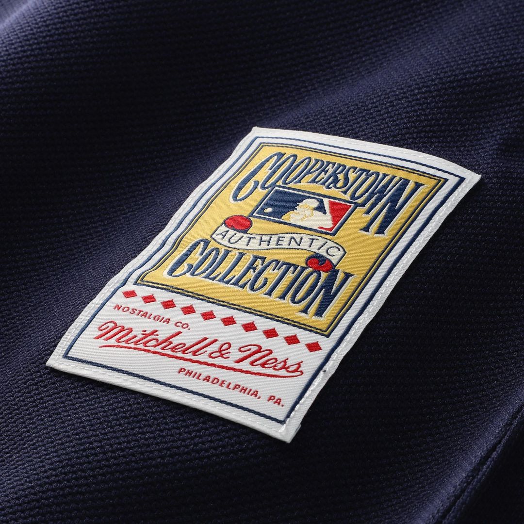 Seattle Mariners Ichiro Suzuki 2006 Cooperstown Mesh Batting Practice Button-Up Jersey (Navy)