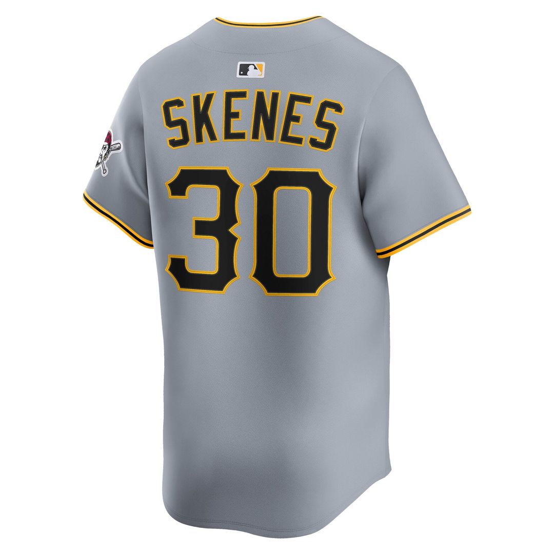 Pittsburgh Pirates Paul Skenes Road Limited Jersey (Gray)
