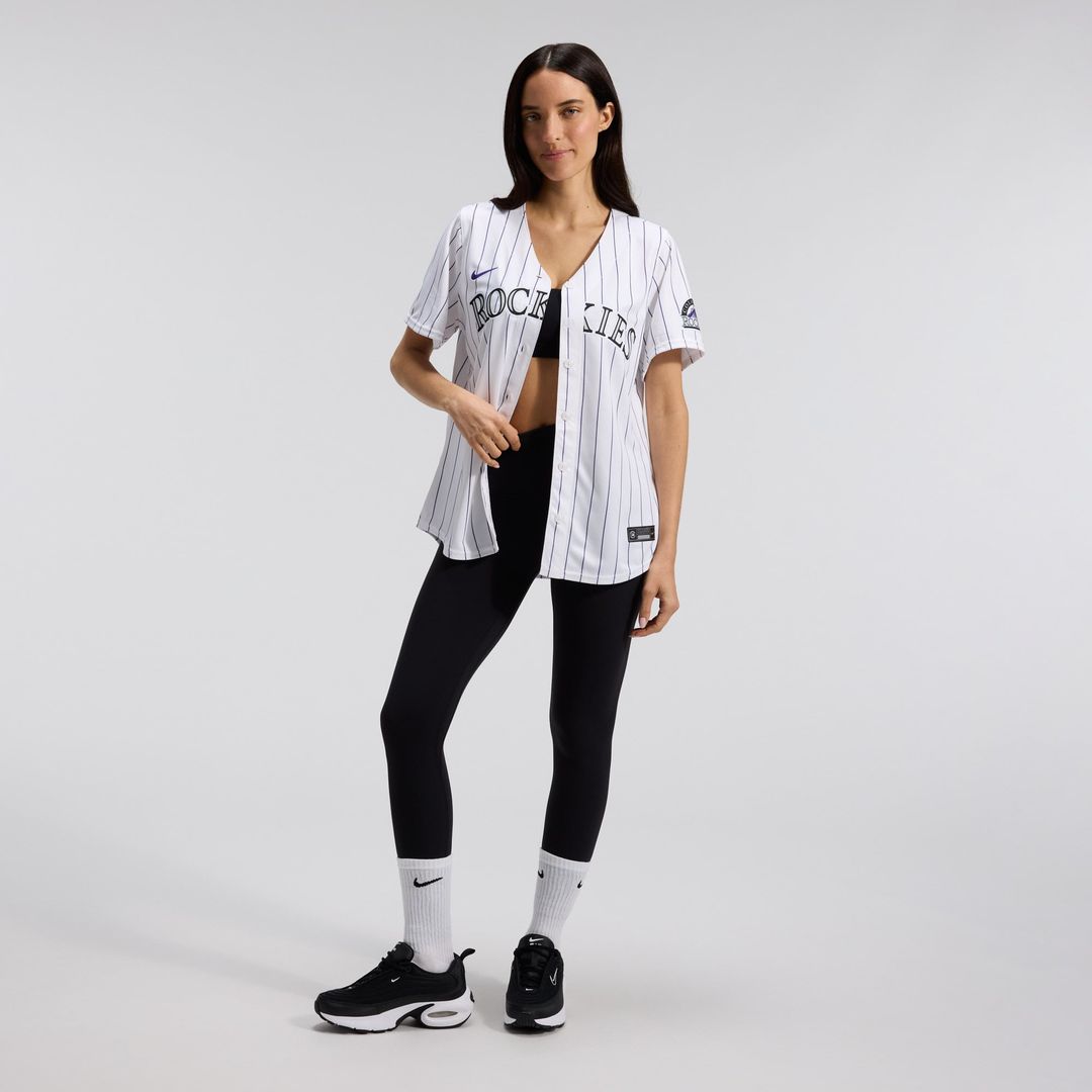 Colorado Rockies Women's Home Limited Jersey (White)