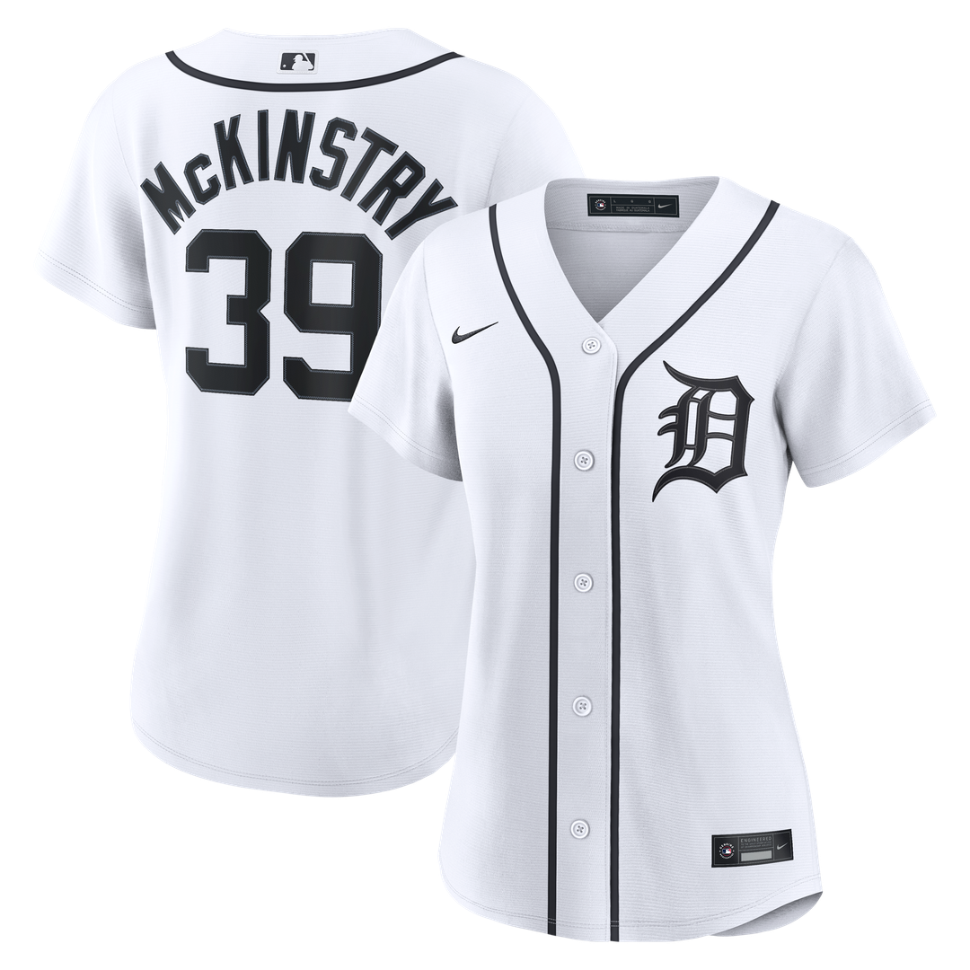 Detroit Tigers Zach McKinstry Women's Home Replica Jersey (White)