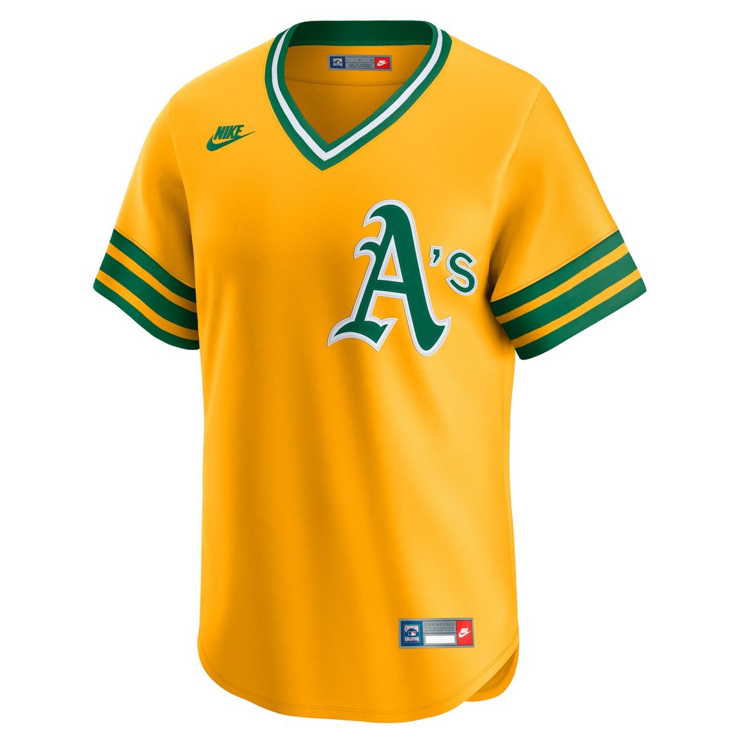 Athletics Cooperstown Limited Jersey (Gold)