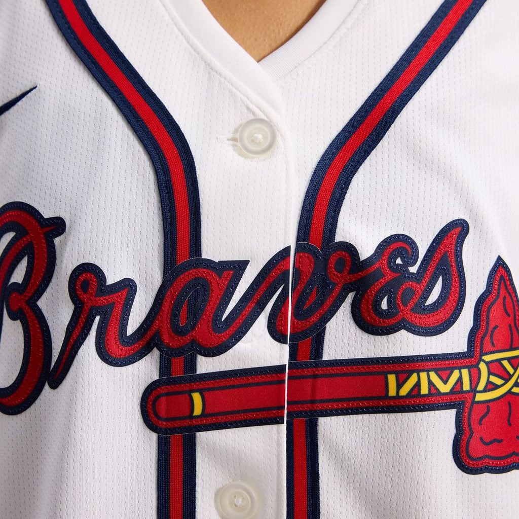 Atlanta Braves Home Women's Limited Jersey (White)