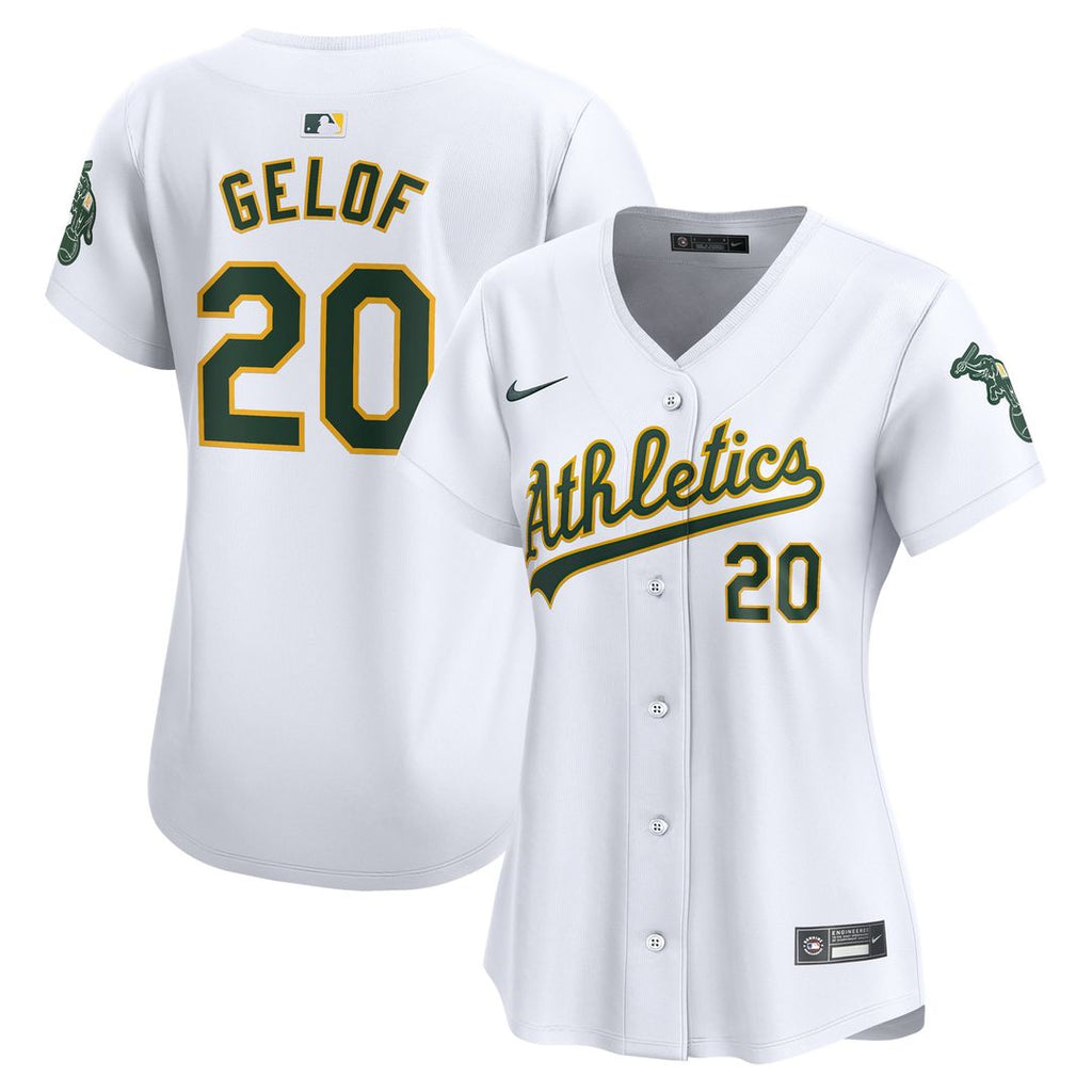 Athletics Zack Gelof Women's Home Limited Jersey (White)