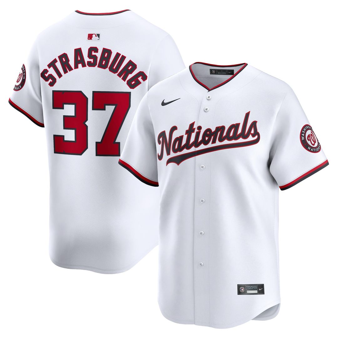 Washington Nationals Stephen Strasburg Home Limited Jersey (White)