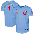 Chicago Cubs Pete Crow - Armstrong Youth Alternate 2 Stadium Jersey (Light Blue)