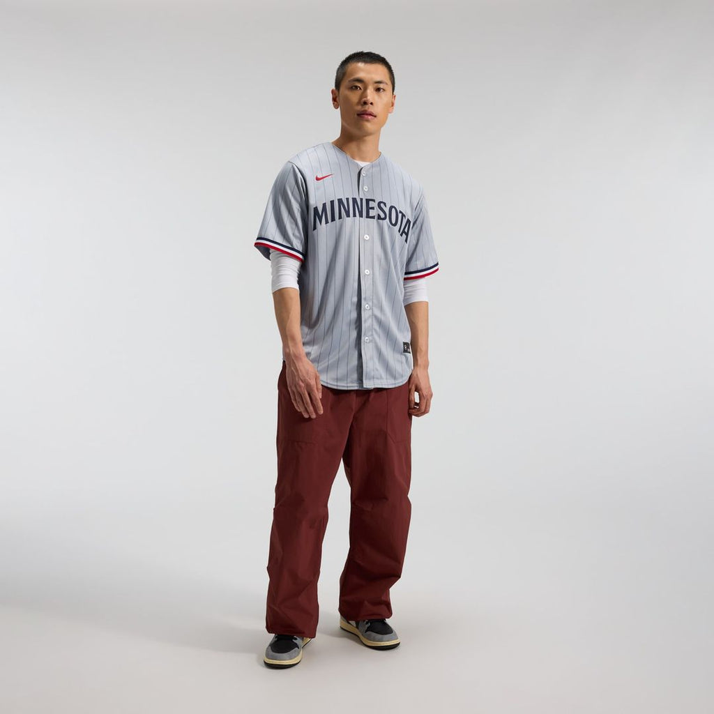 Minnesota Twins Alternate Replica Team Logo Jersey (Navy)