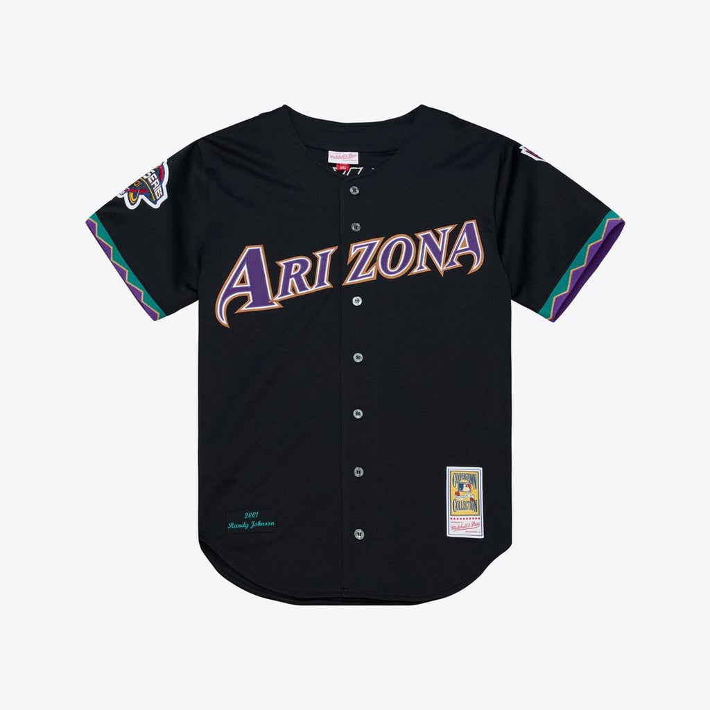 Arizona Diamondbacks Randy Johnson 2001 Authentic Jersey (Black)