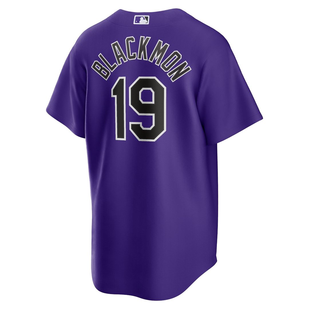Colorado Rockies Charlie Blackmon Alternate Replica Player Name Jersey (Purple)