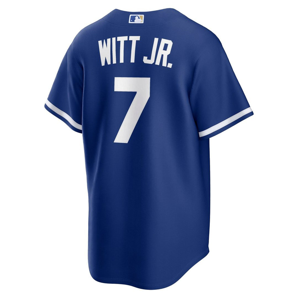 Kansas City Royals Bobby Witt Jr. Road Replica Jersey (Gray)