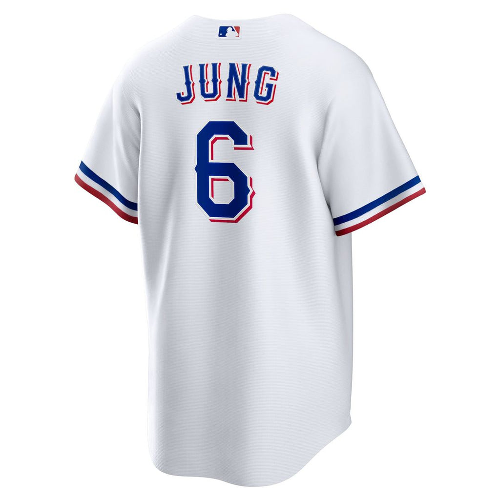 Texas Rangers Josh Jung Replica Jersey (White)