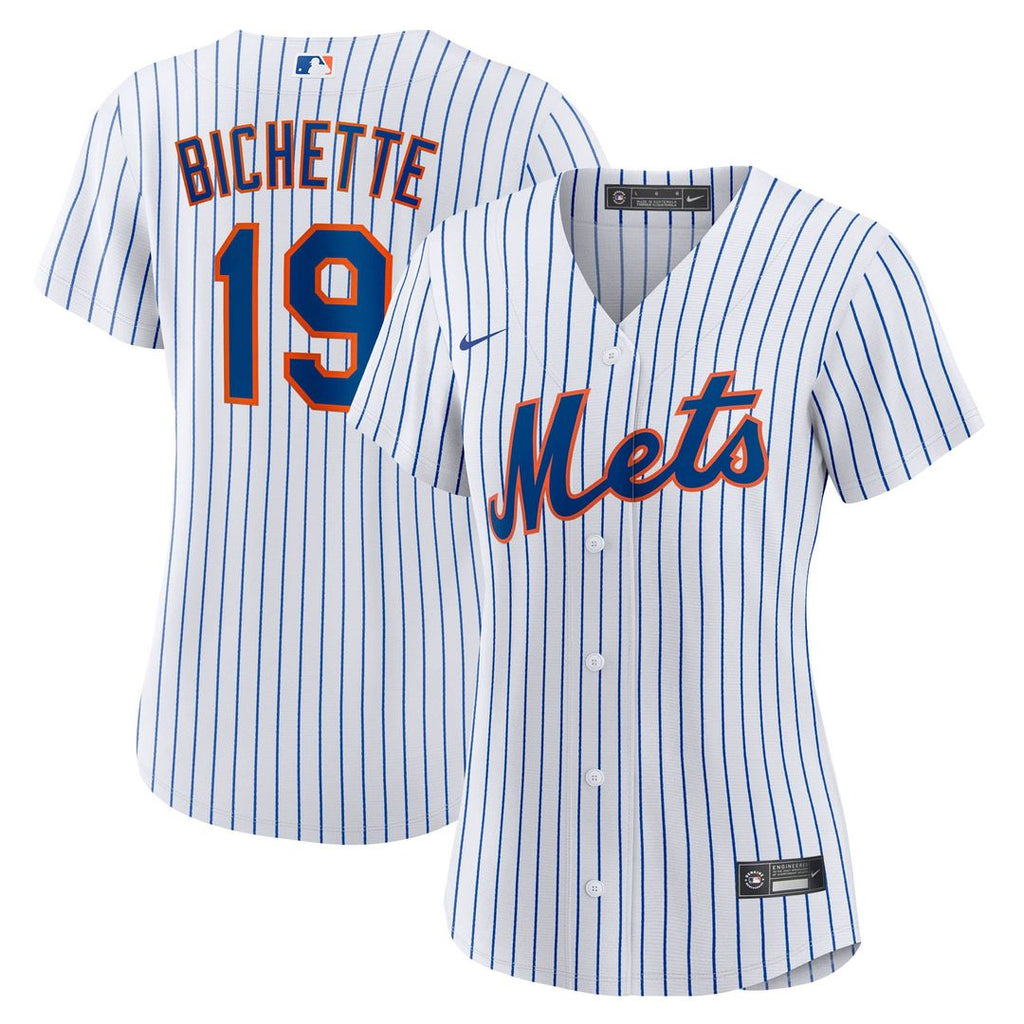 New York Mets Bo Bichette Women's Home Replica Jersey (White)