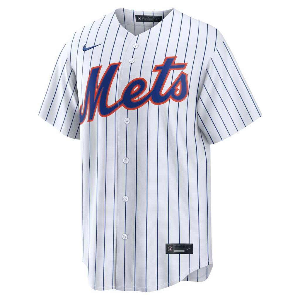 New York Mets Tylor Megill Home Replica Jersey (White)