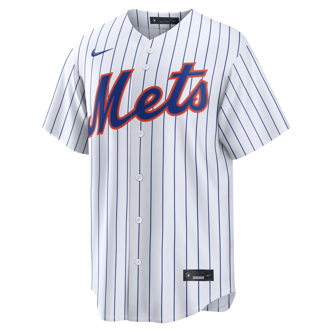 New York Mets Tylor Megill Home Replica Jersey (White)