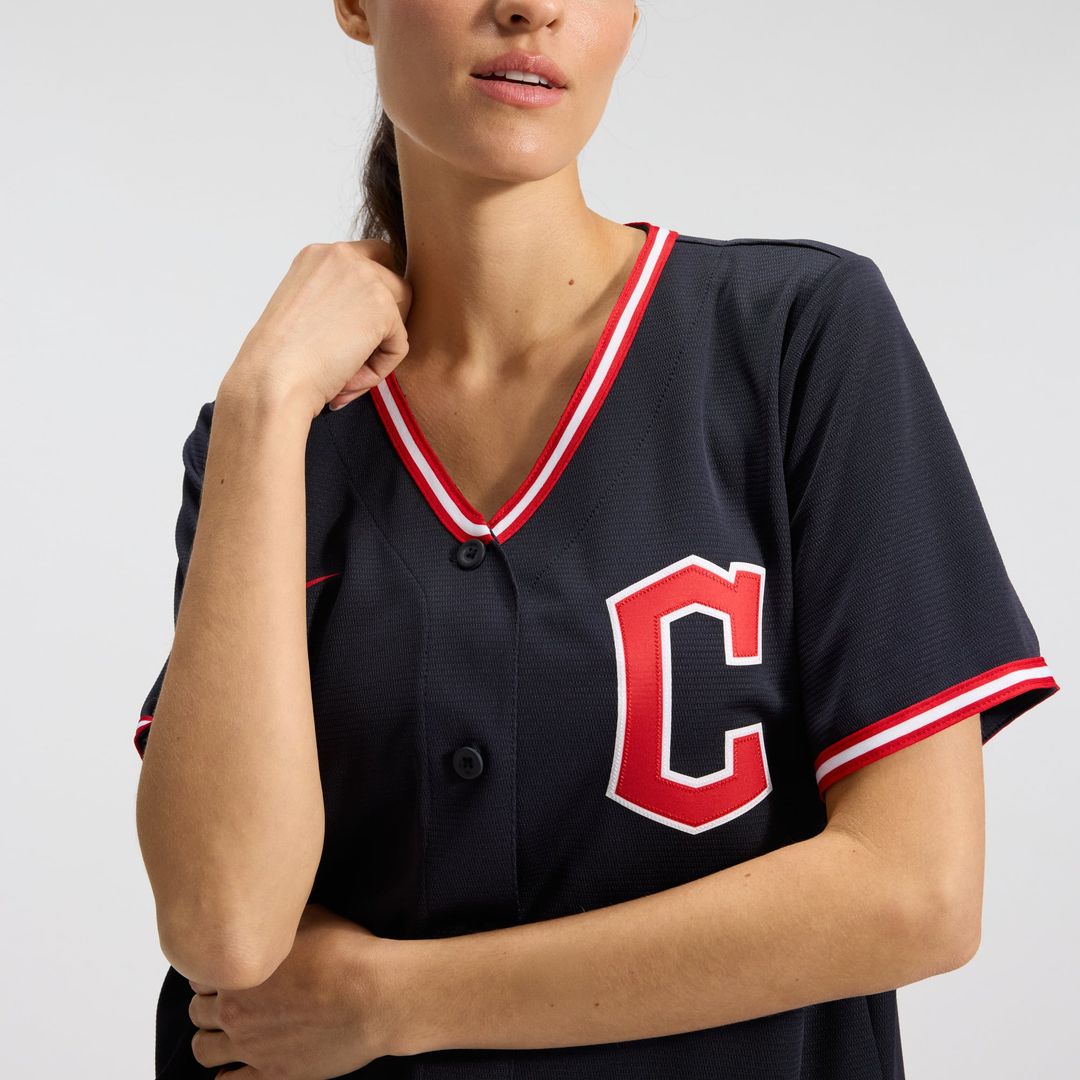 Cleveland Guardians Women's Alternate Replica Jersey (Navy)