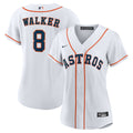 Houston Astros Christian Walker Women's Home Replica Jersey (White)