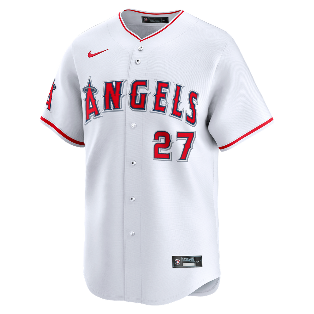Los Angeles Angels Mike Trout Home Limited Jersey (White)