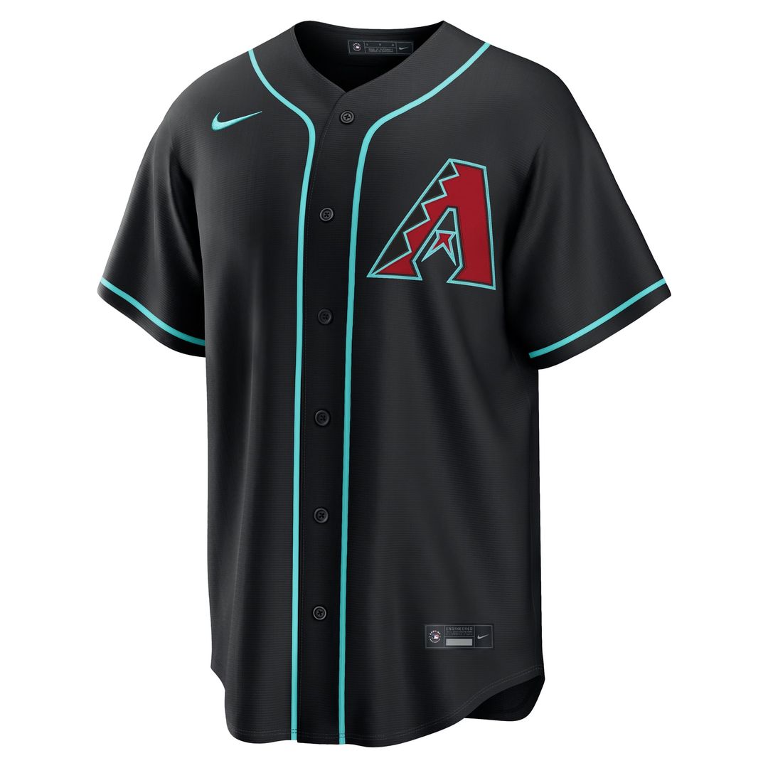 Arizona Diamondbacks Corbin Carroll Alternate Replica Jersey (Black)