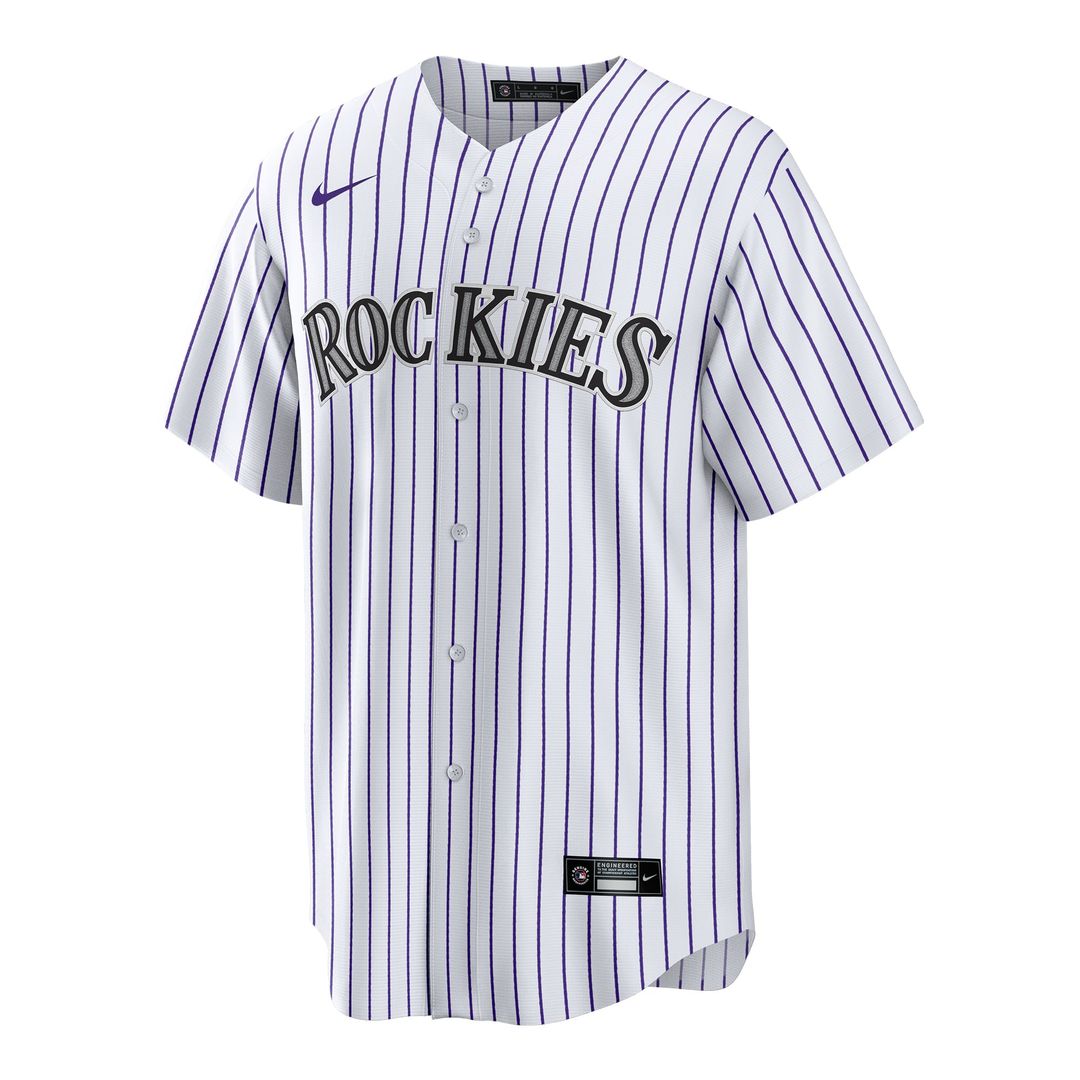 Colorado Rockies Ryan Ritter Home Replica Jersey (White)