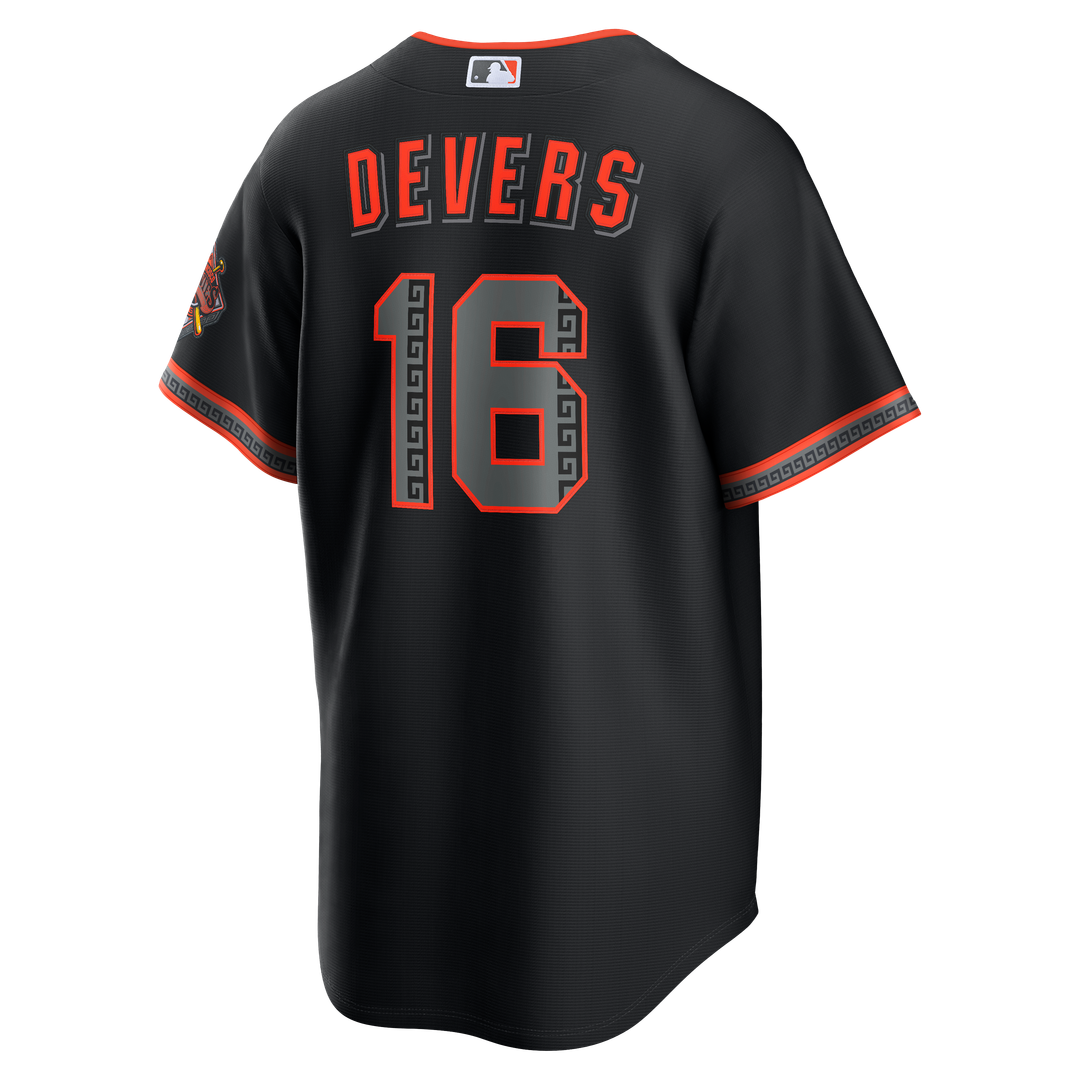 San Francisco Giants Rafael Devers Alternate Stadium Jersey (Black)