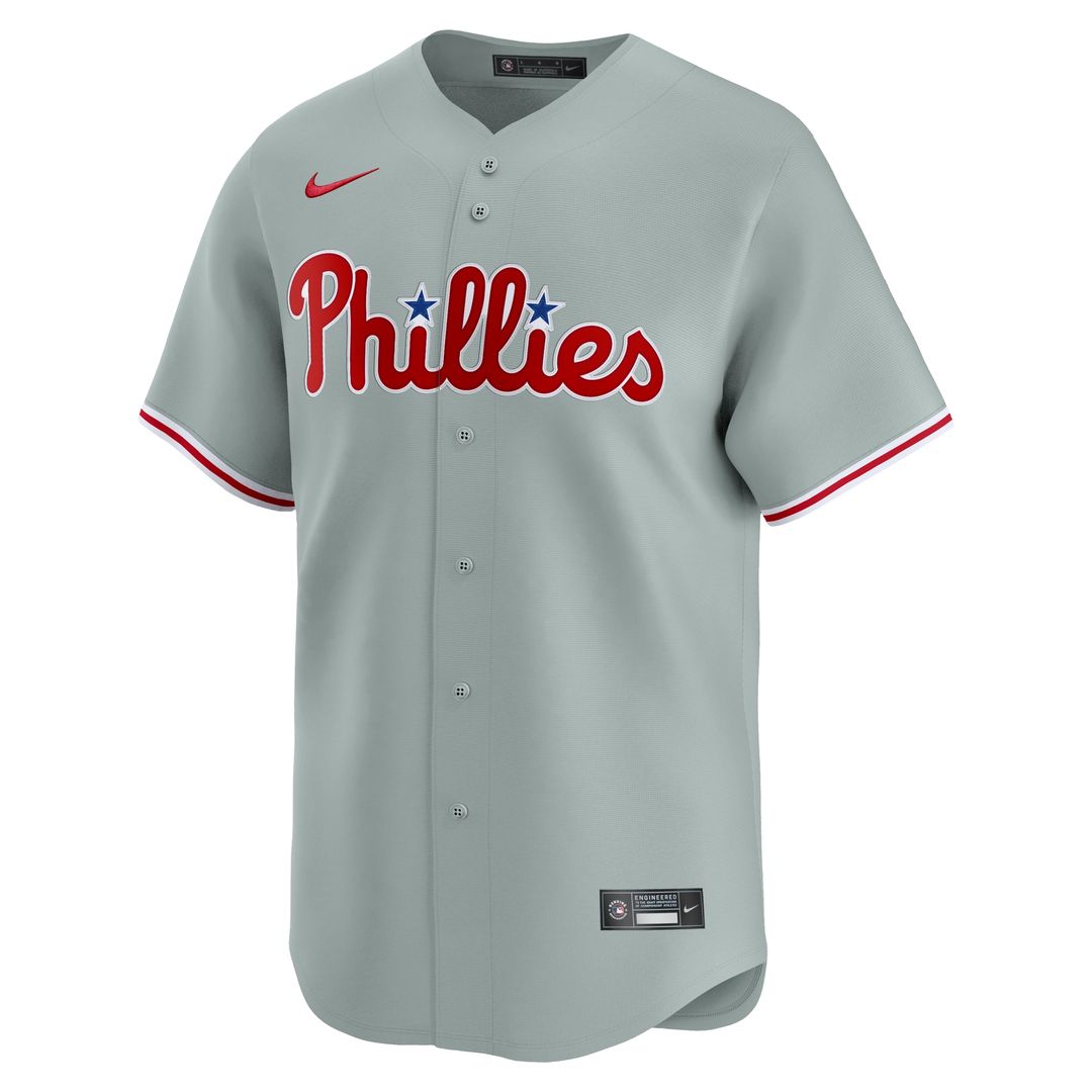 Philadelphia Phillies Bryce Harper Road Limited Jersey (Gray)