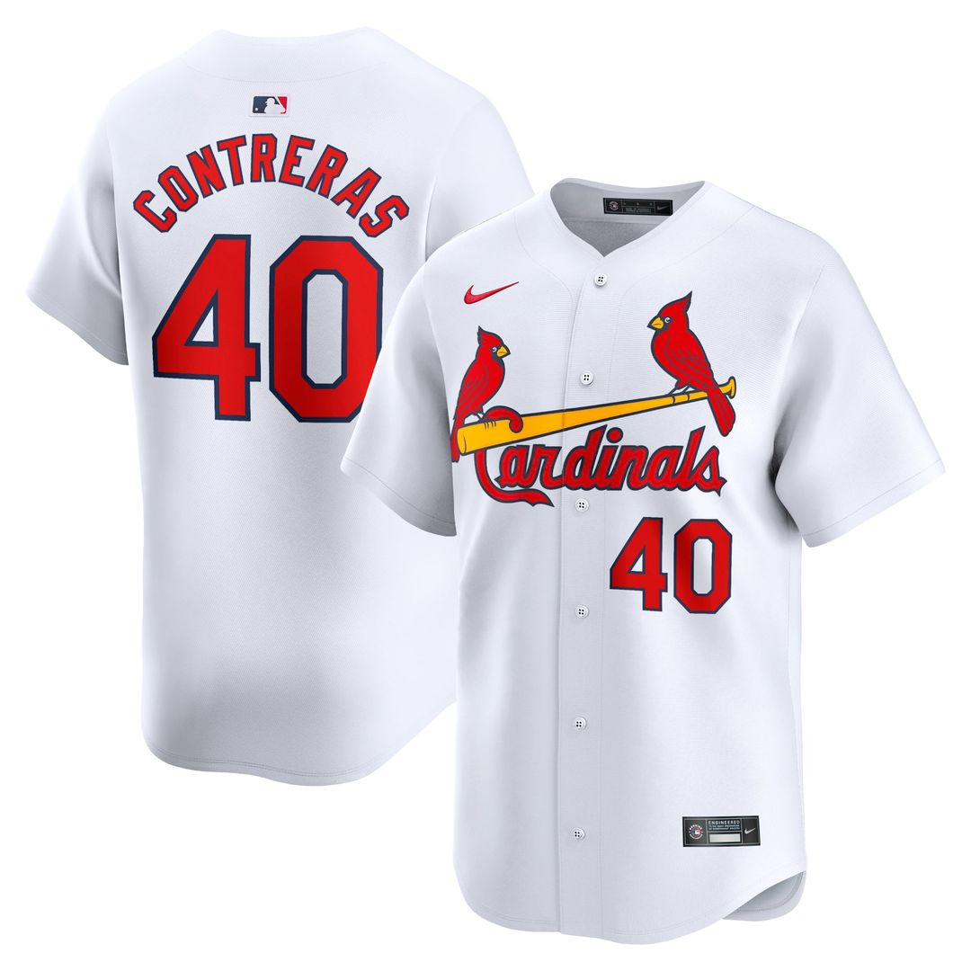 St. Louis Cardinals Willson Contreras Home Limited Jersey (White)