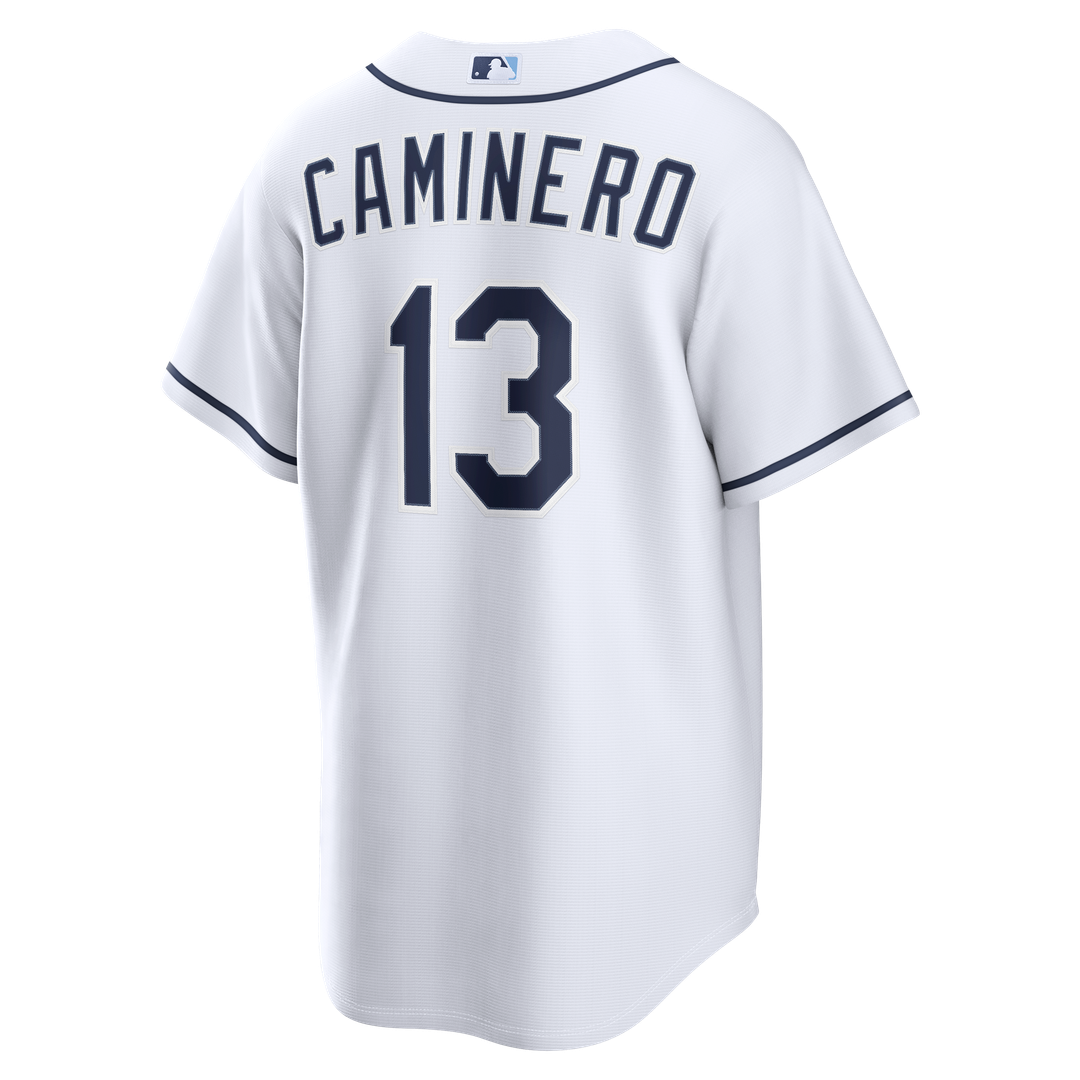 Tampa Bay Rays Junior Caminero Home Replica Jersey (White)