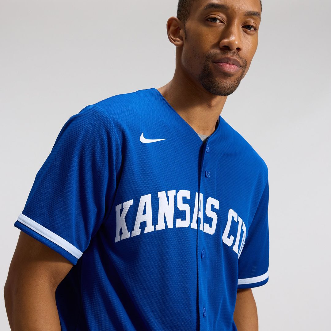Kansas City Royals Road Replica Team Jersey (Gray)