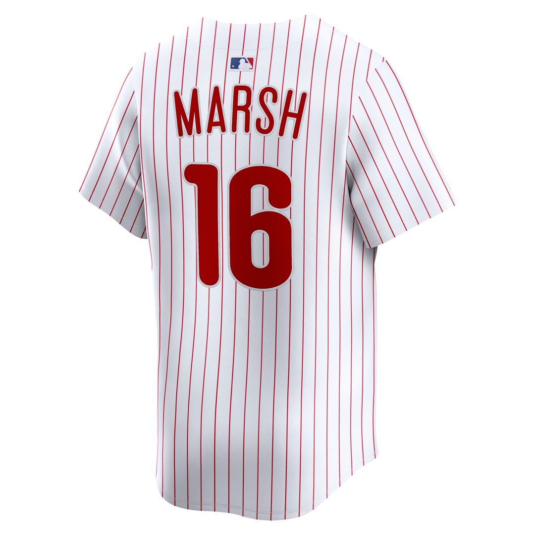 Philadelphia Phillies Brandon Marsh Home Limited Jersey (White)