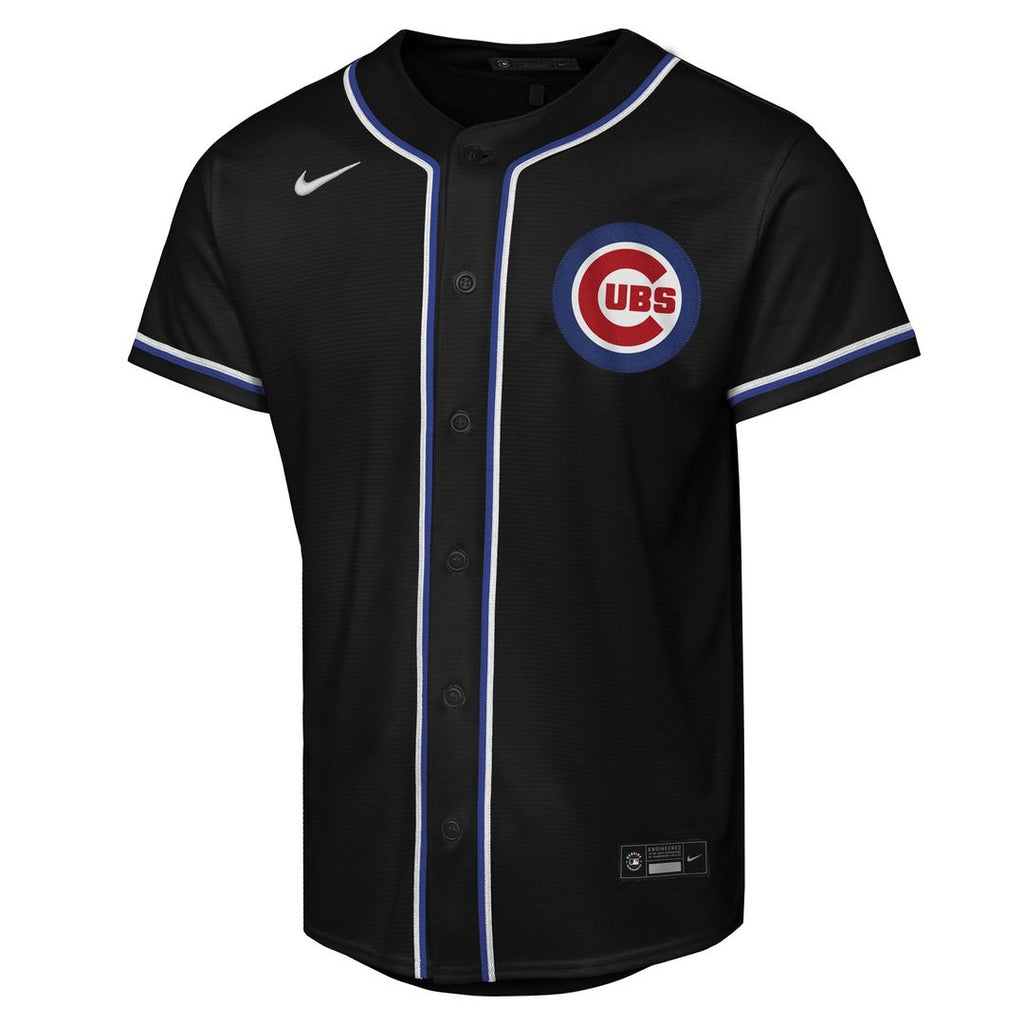 Chicago Cubs Seiya Suzuki Youth Fashion Replica Jersey (Black)