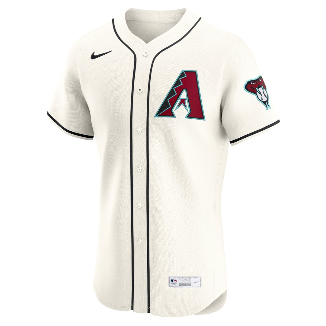 Arizona Diamondbacks Ketel Marte Home Elite Jersey (Cream)