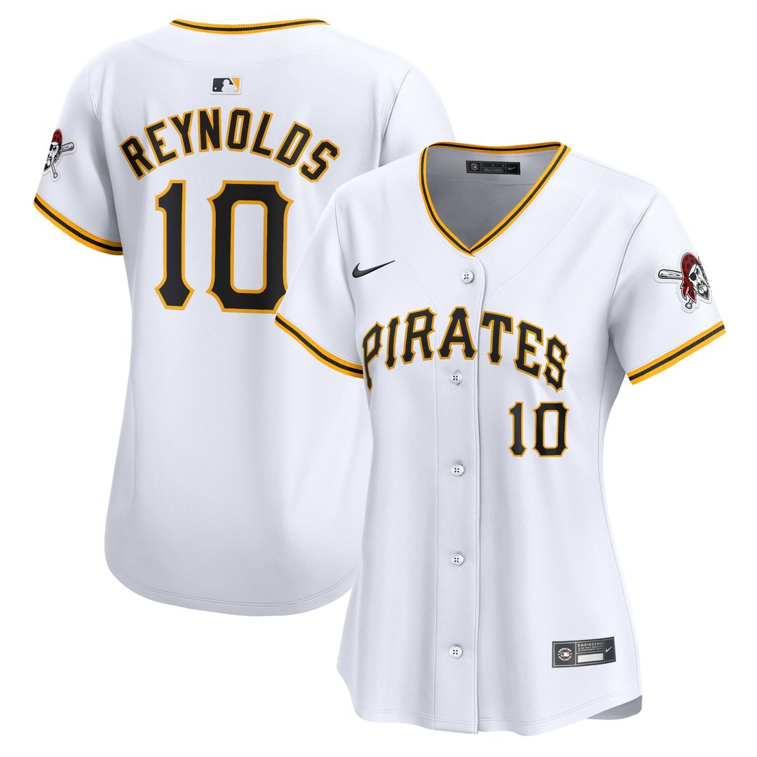 Pittsburgh Pirates Bryan Reynolds Women's Home Limited Jersey (White)