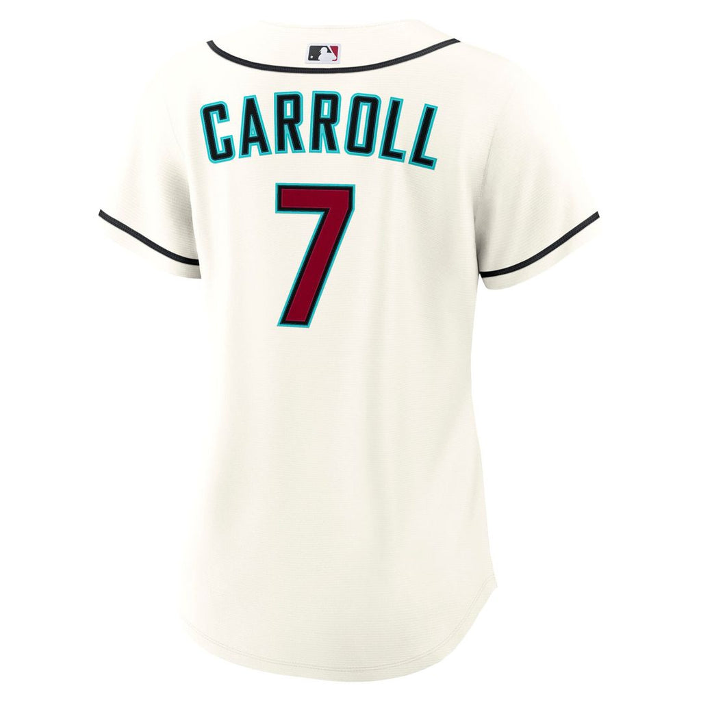 Arizona Diamondbacks Corbin Carroll Women's Home Replica Jersey (Cream)