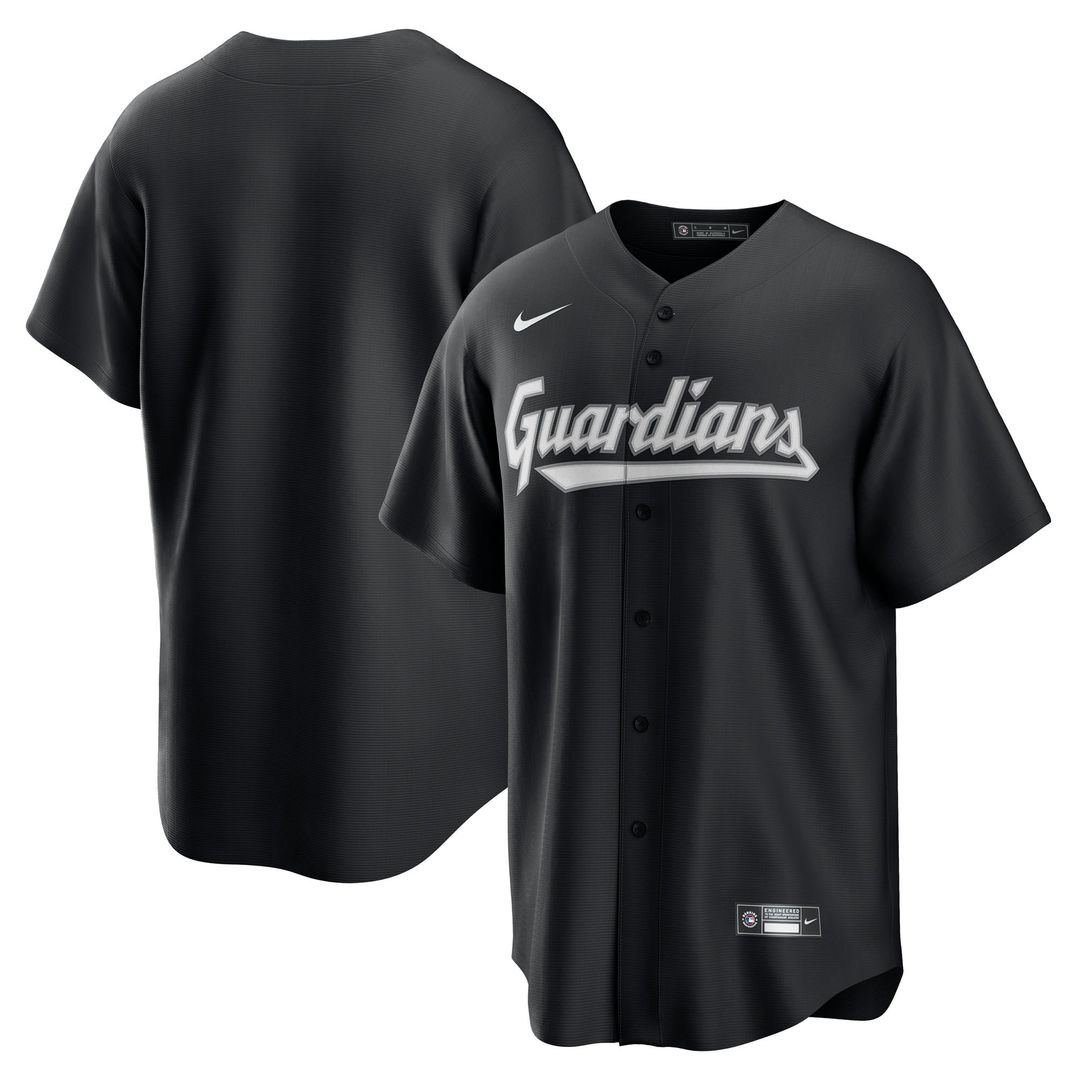 Cleveland Guardians Replica Jersey (Black)