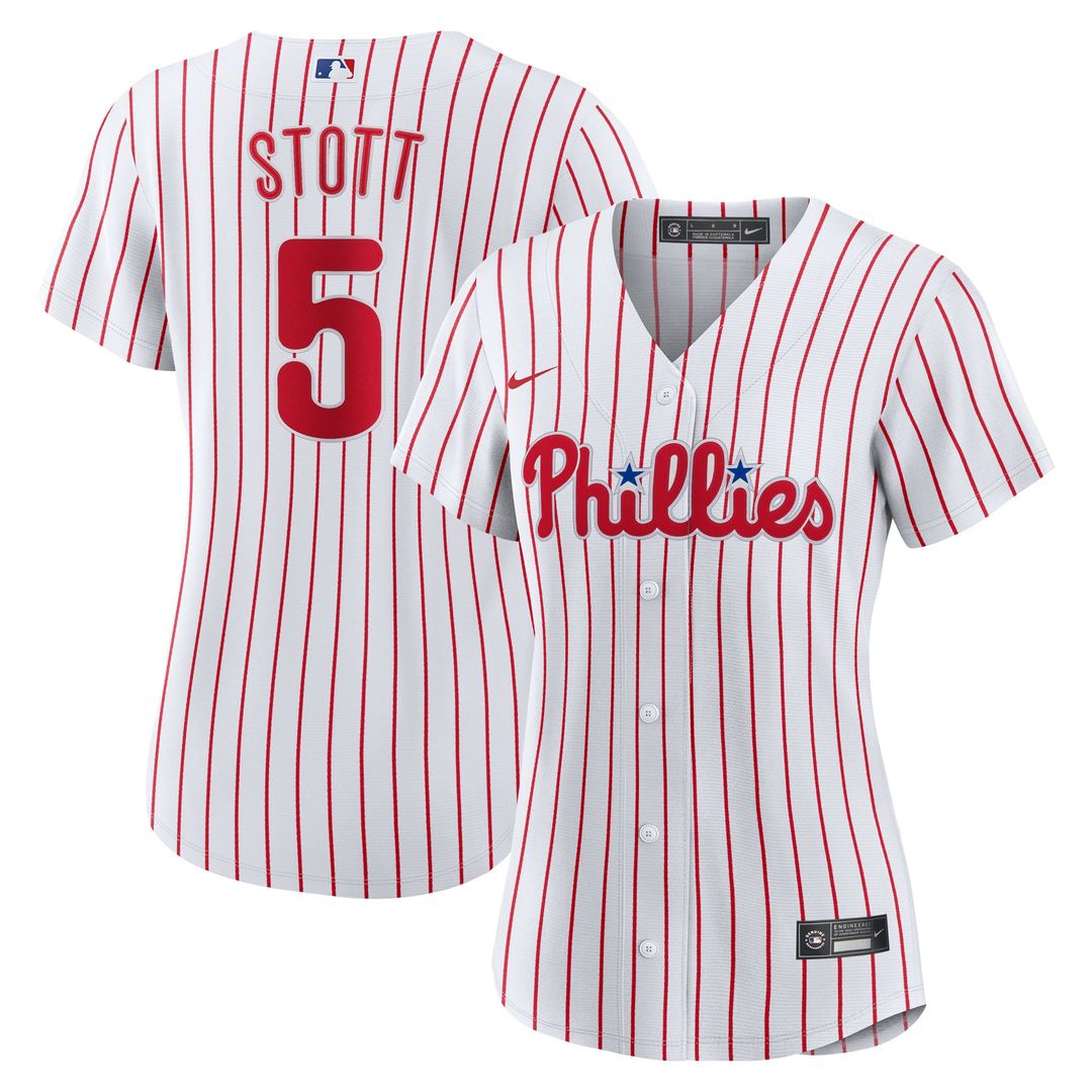 Philadelphia Phillies Bryson Stott Women's Home Replica Jersey (White)