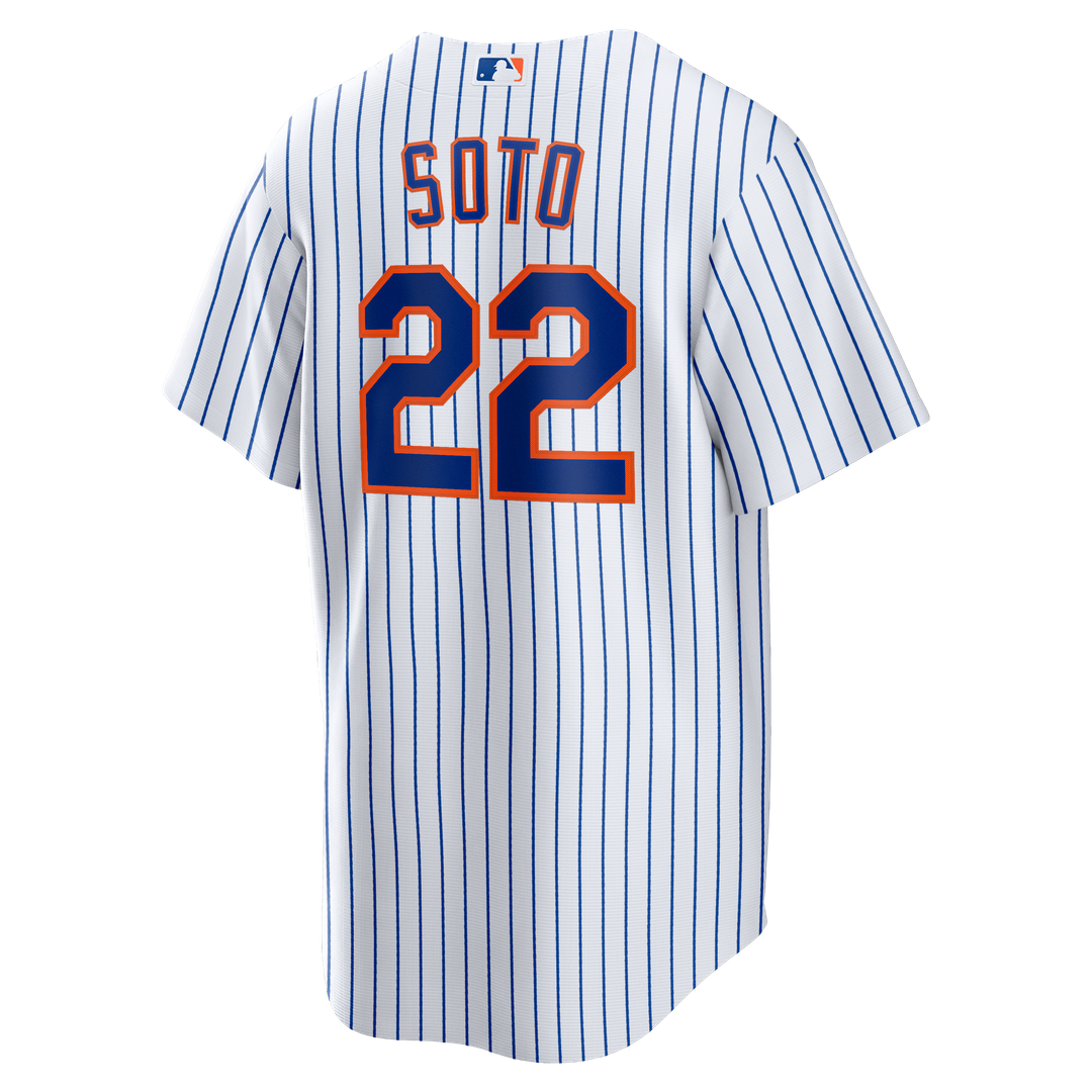 New York Mets Juan Soto Home Replica Jersey (White)