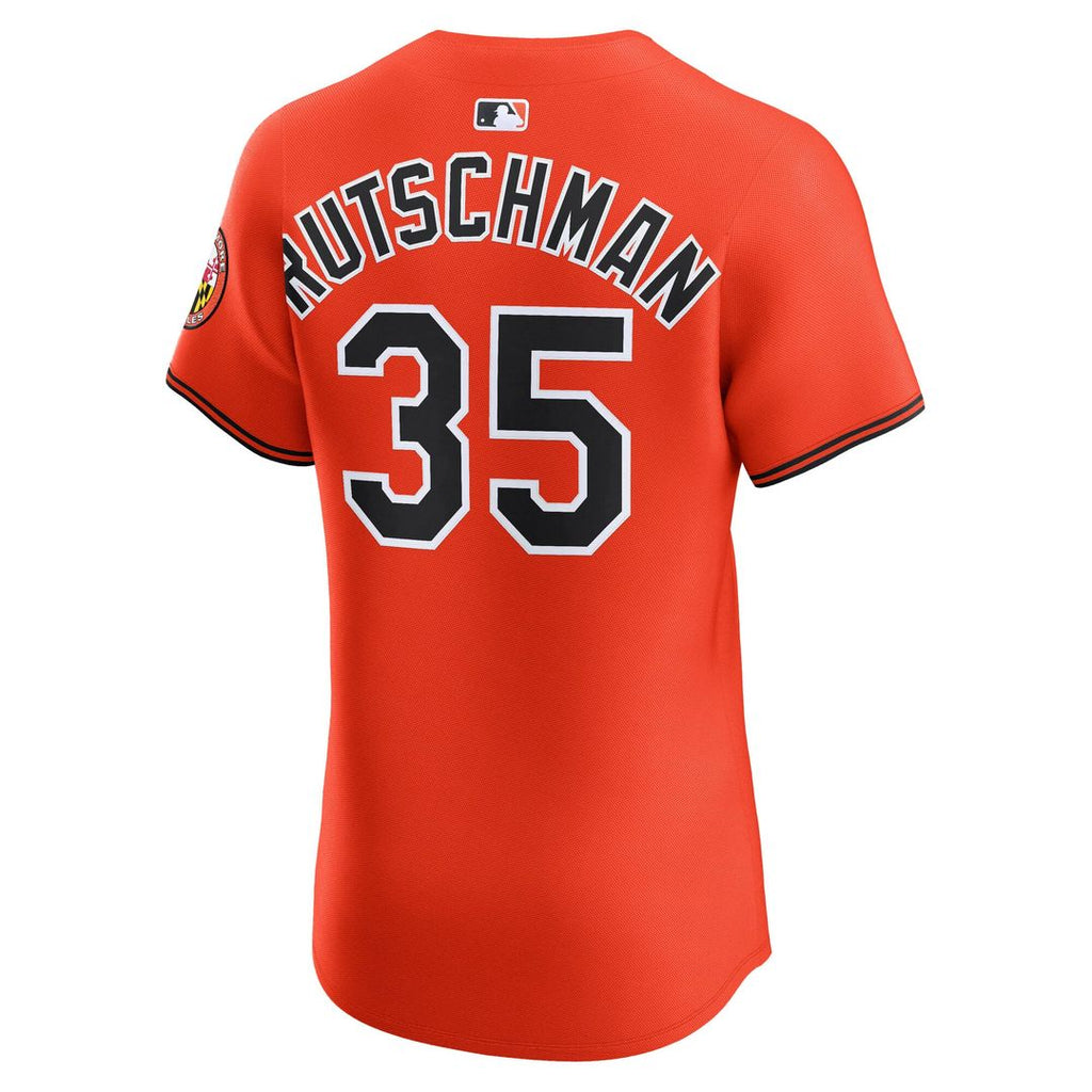 Baltimore Orioles Adley Rutschman Alternate 2 Elite Jersey (Orange)
