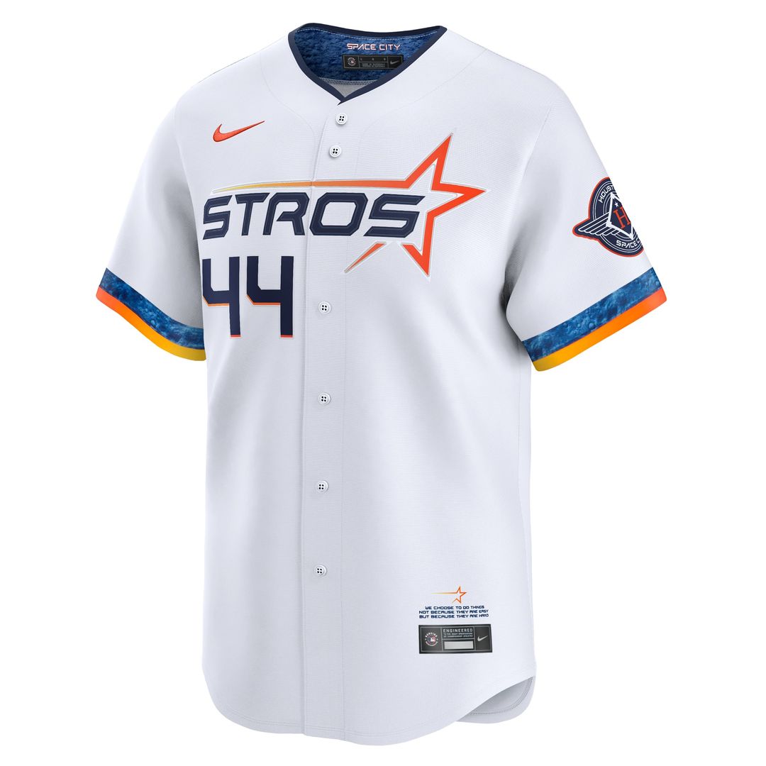 Houston Astros Yordan Alvarez 2025 City Connect Limited Jersey (White)