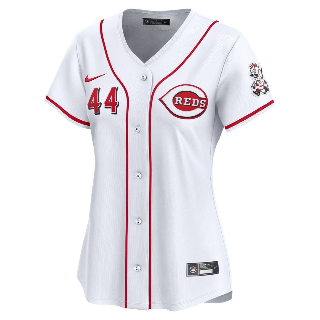 Cincinnati Reds Elly De La Cruz Women's Home Limited Jersey (White)