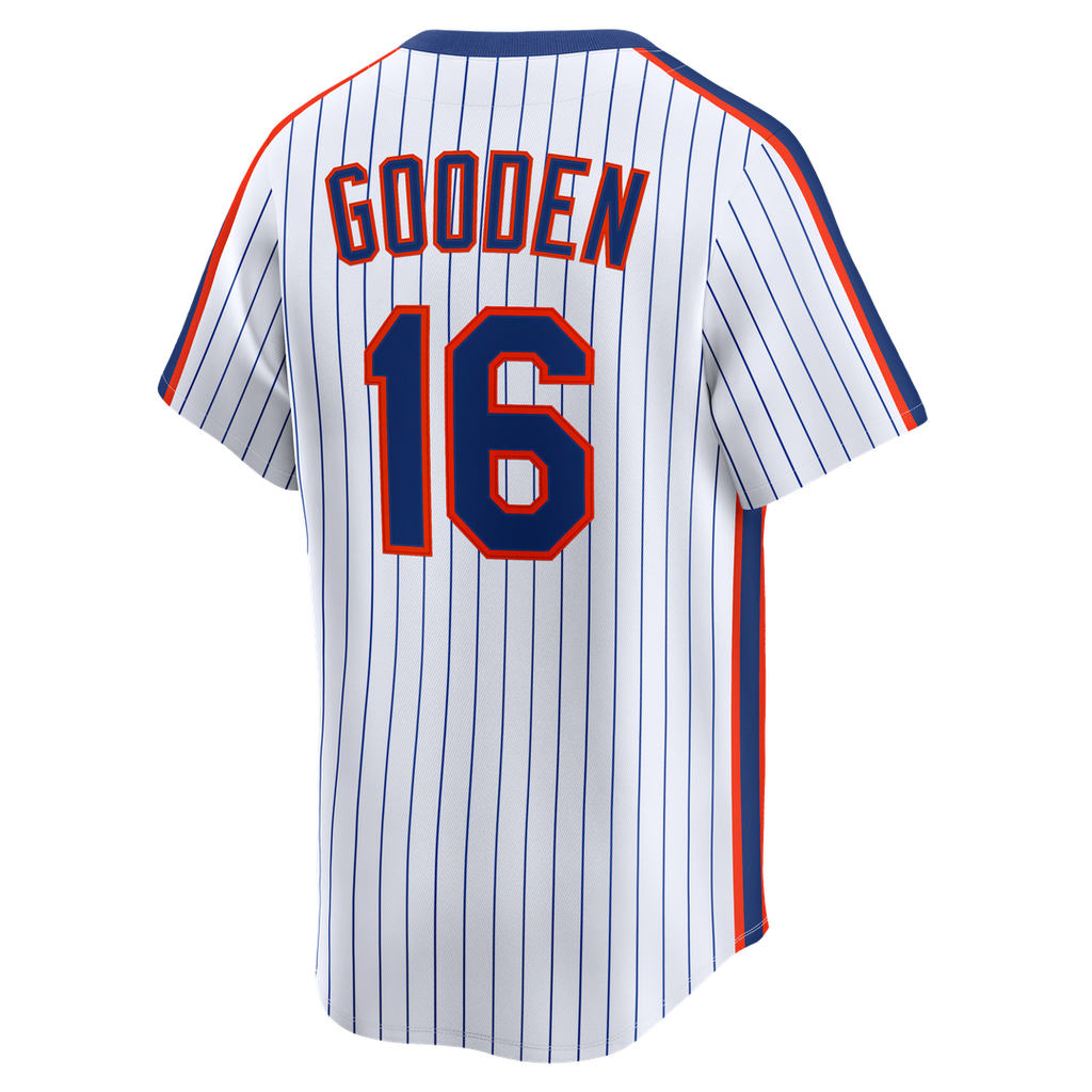 New York Mets Dwight Gooden Cooperstown Limited Jersey (White)