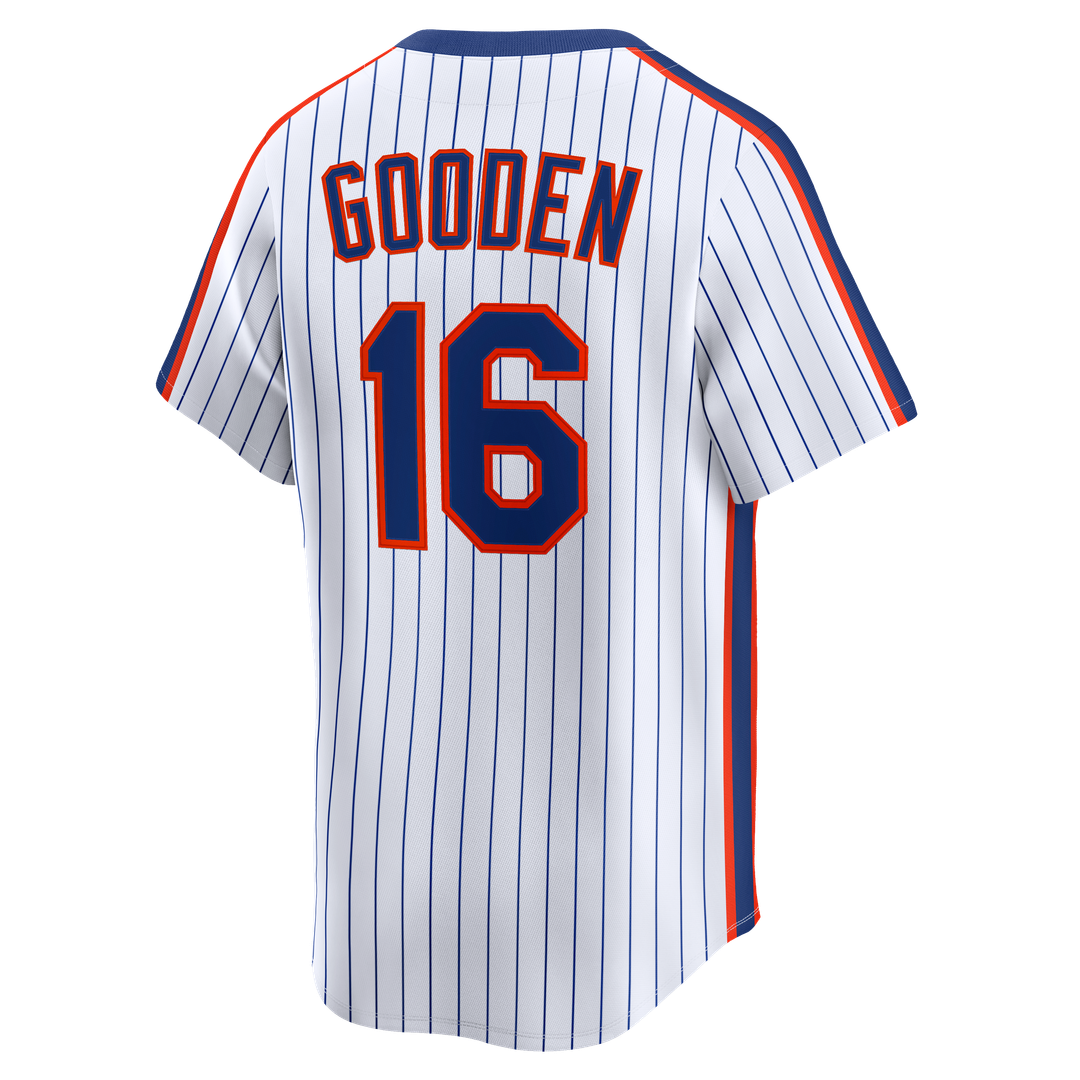 New York Mets Dwight Gooden Cooperstown Limited Jersey (White)