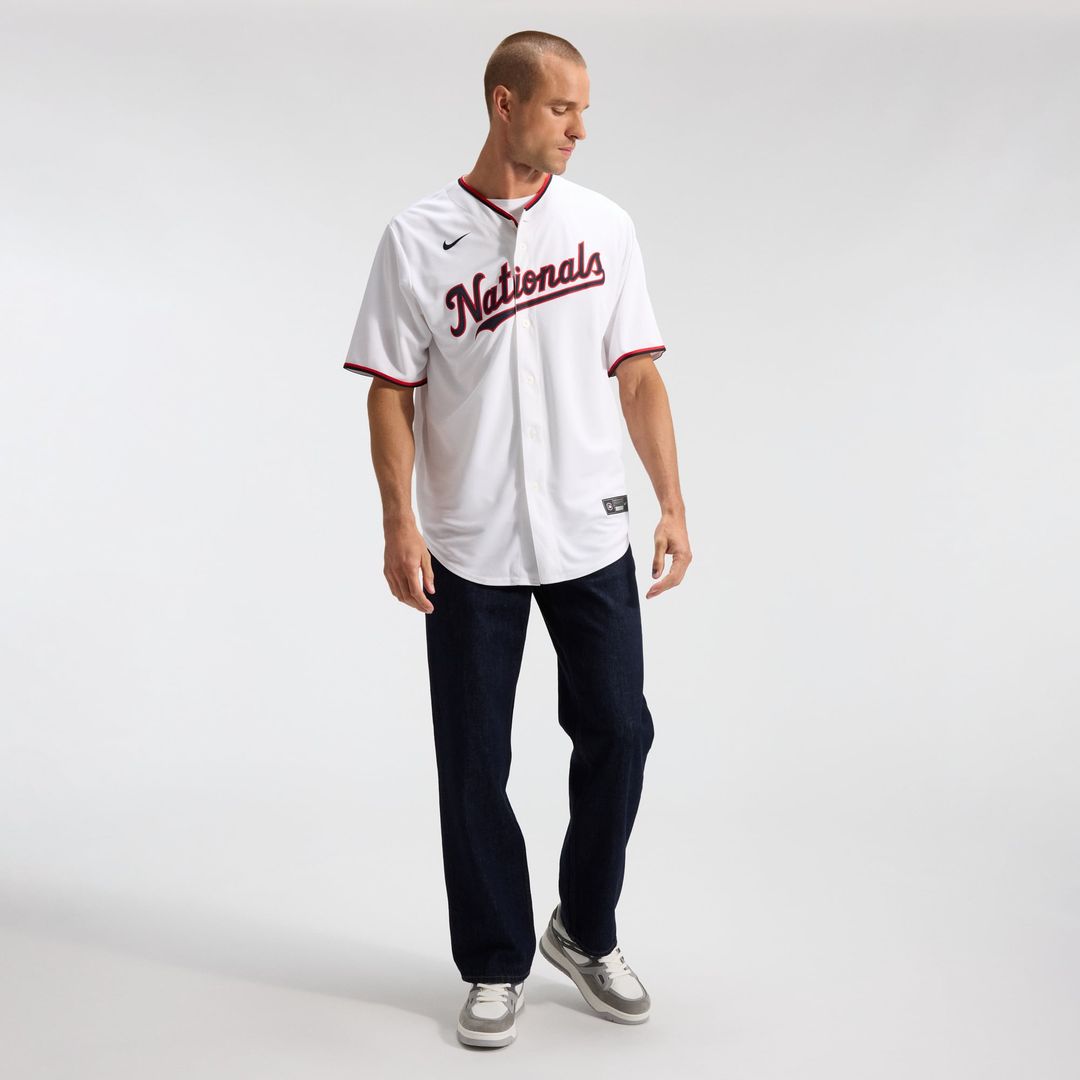Washington Nationals CJ Abrams Home Replica Jersey (White)