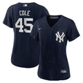 New York Yankees Gerrit Cole Women's Alternate Replica Jersey (Navy)