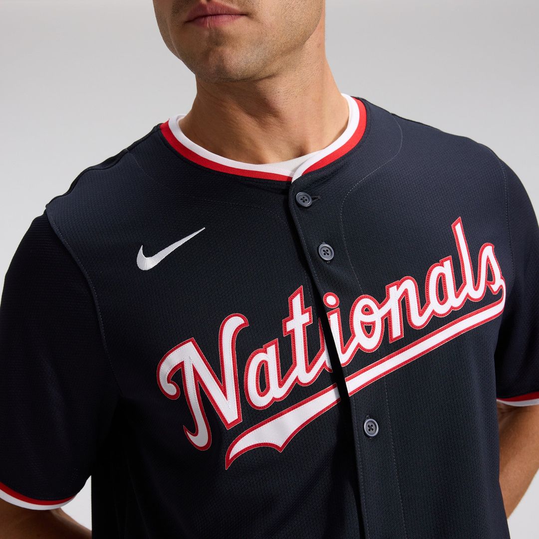 Washington Nationals James Wood Alternate Limited Jersey (Navy)