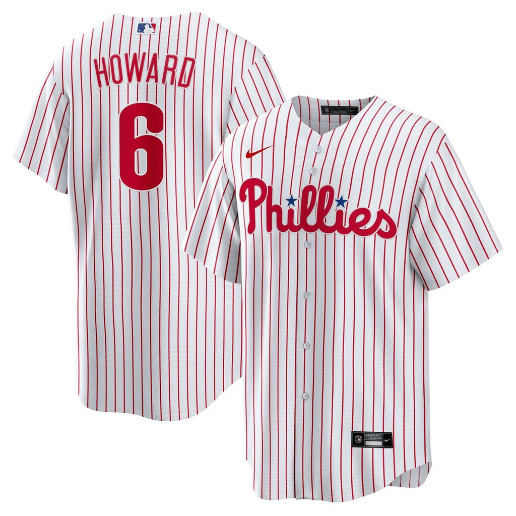 Philadelphia Phillies Ryan Howard Replica Jersey (White)