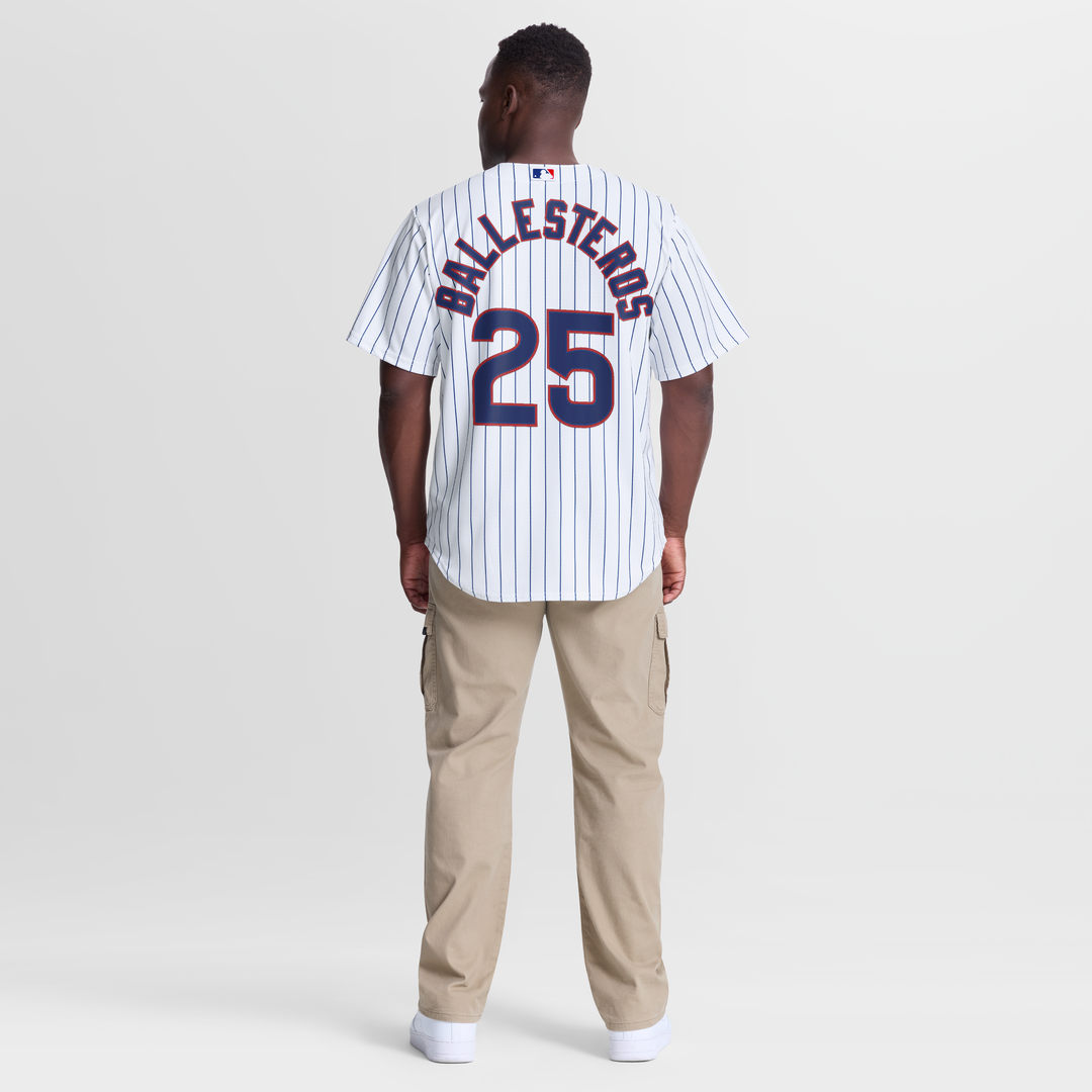 Chicago Cubs Moisés Ballesteros Home Replica Jersey (White)