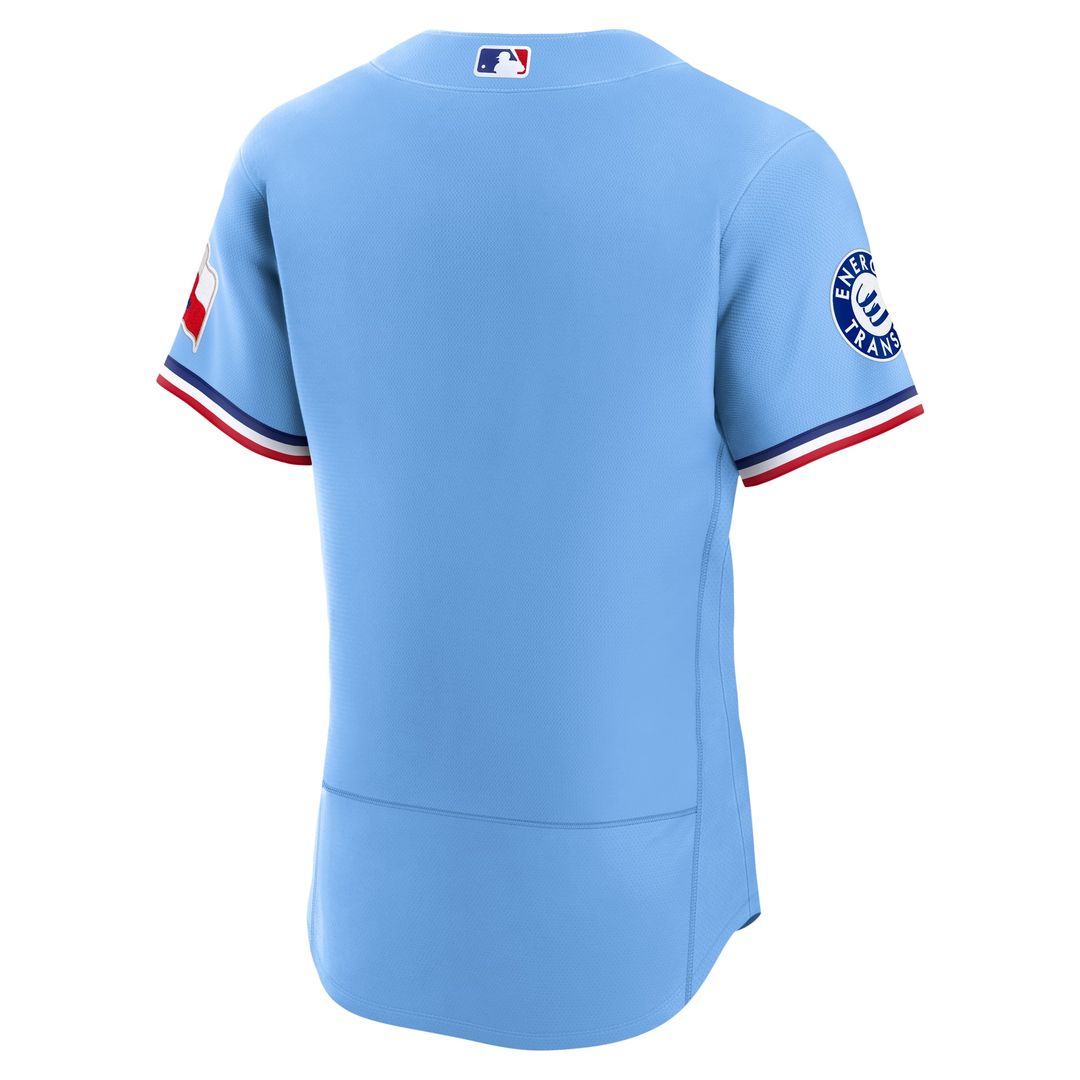 Texas Rangers Alternate Authentic Jersey (Light Blue)