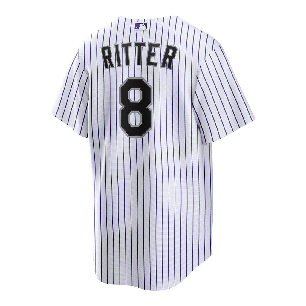 Colorado Rockies Ryan Ritter Home Replica Jersey (White)