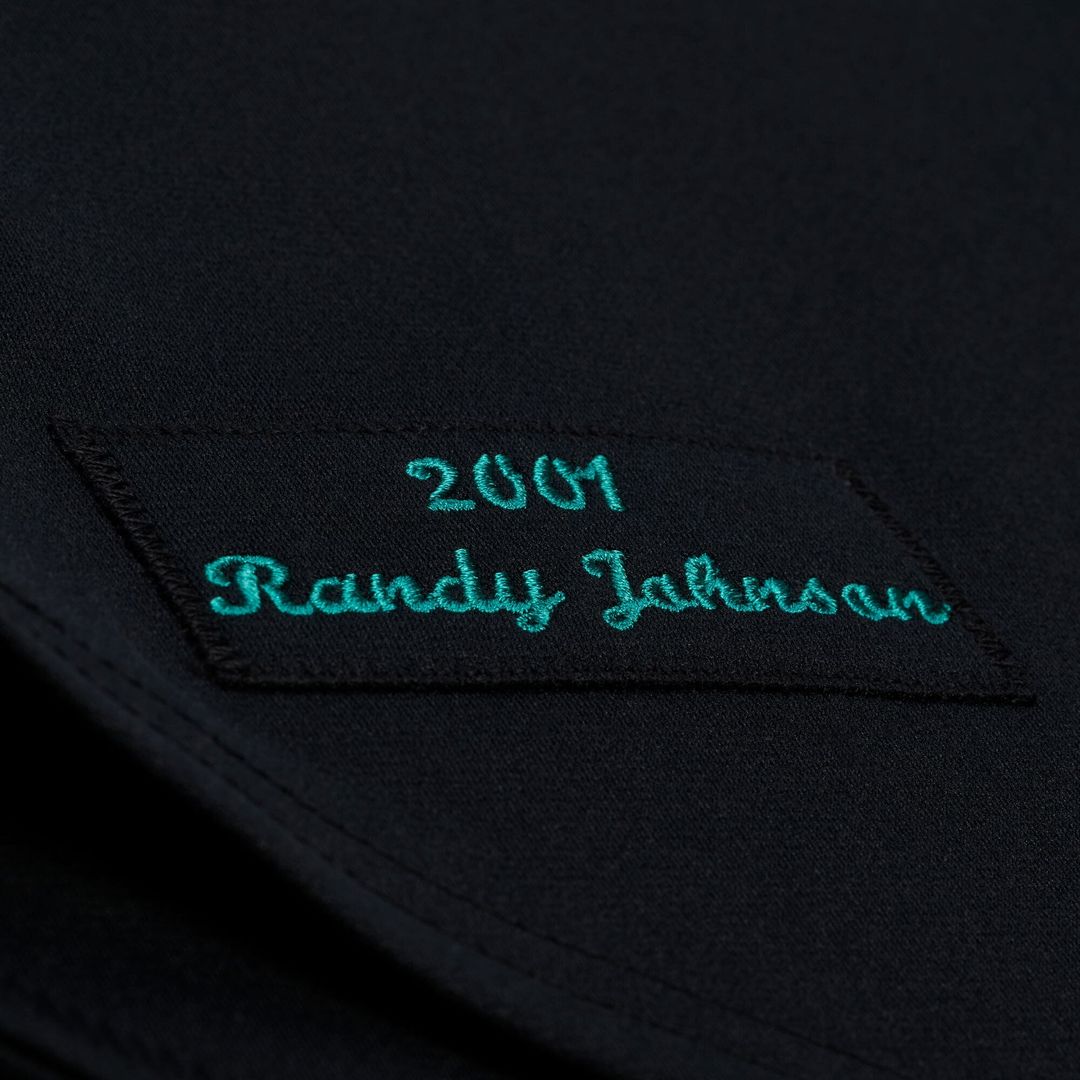 Arizona Diamondbacks Randy Johnson 2001 Authentic Jersey (Black)