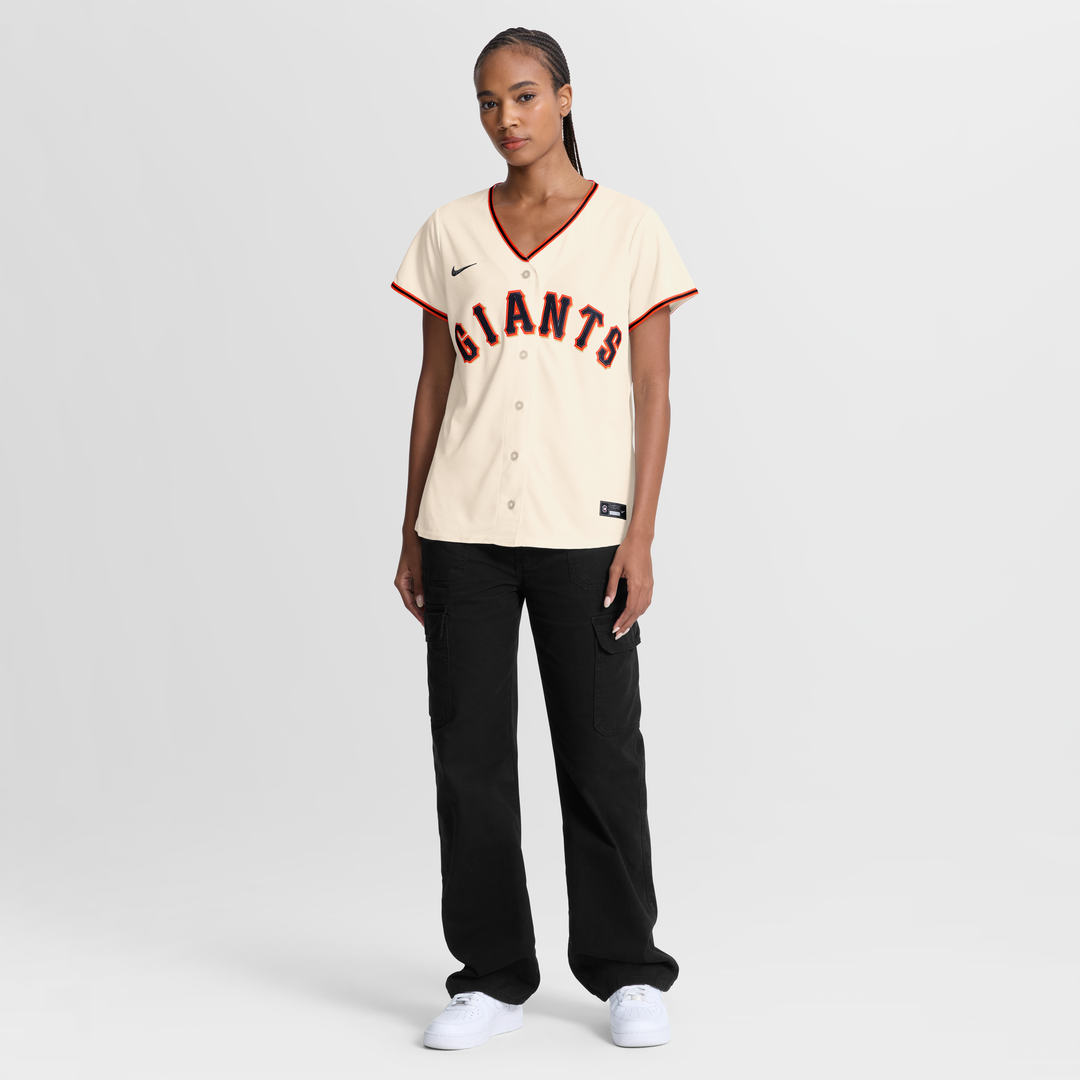 San Francisco Giants Bryce Eldridge Women's Home Replica Jersey (Cream)